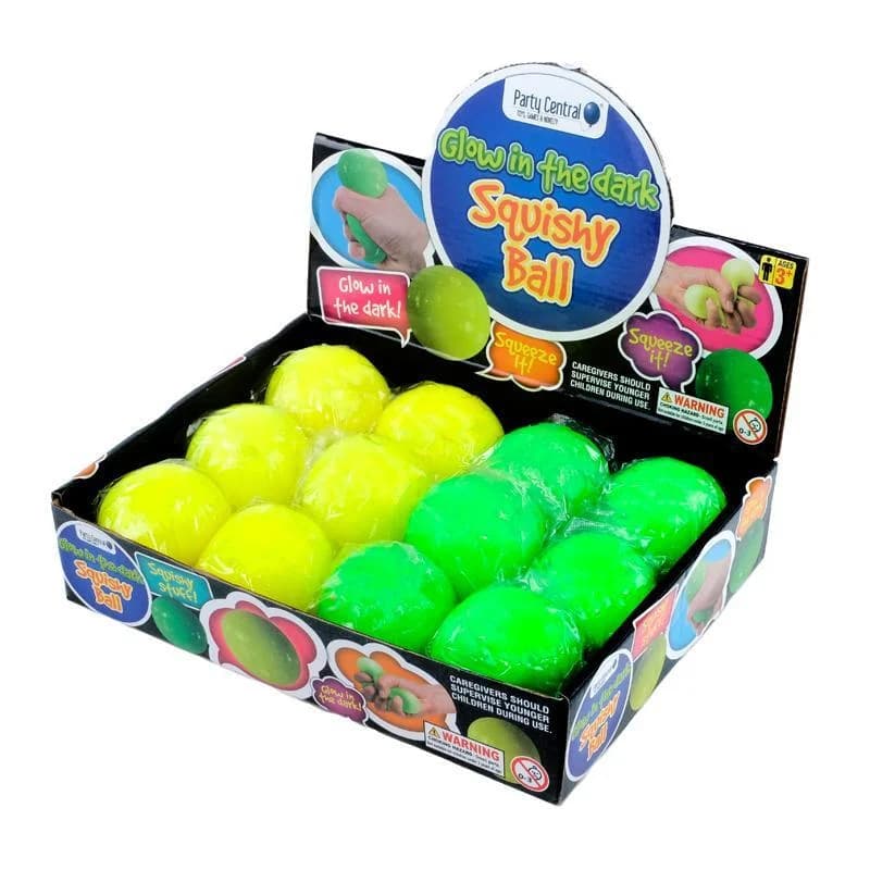 Glow In The Dark Squeeze Ball