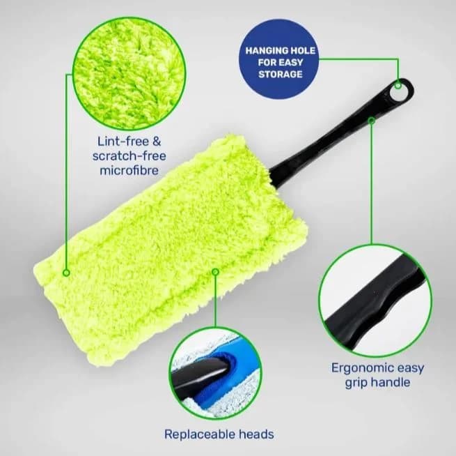 Microfibre Duster 32.5cm x 10cm Pk 1