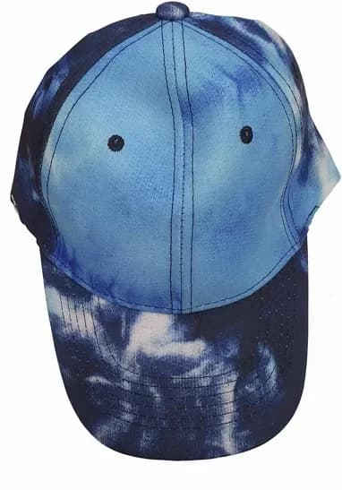Dark Blue Tie-dye Cap