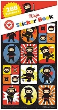 Ninja Sticker Book - Pk 288
