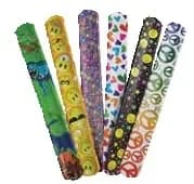 Asstd. Slap Bands - Pk 6