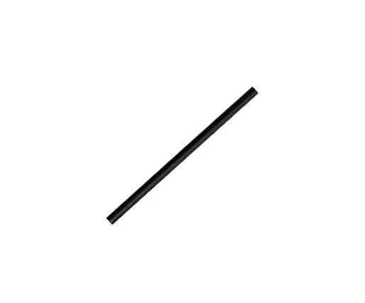 Black Eco Paper Cocktail Straws - Pk 50