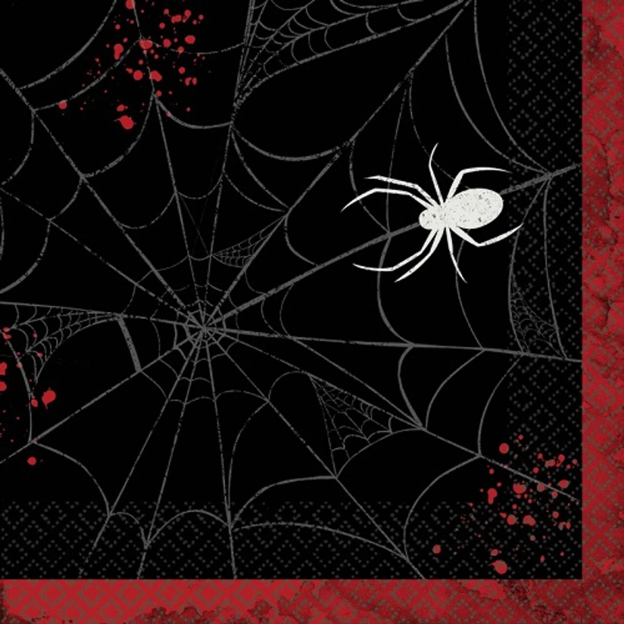 Dark Manor Lunch Napkins - Pk 16