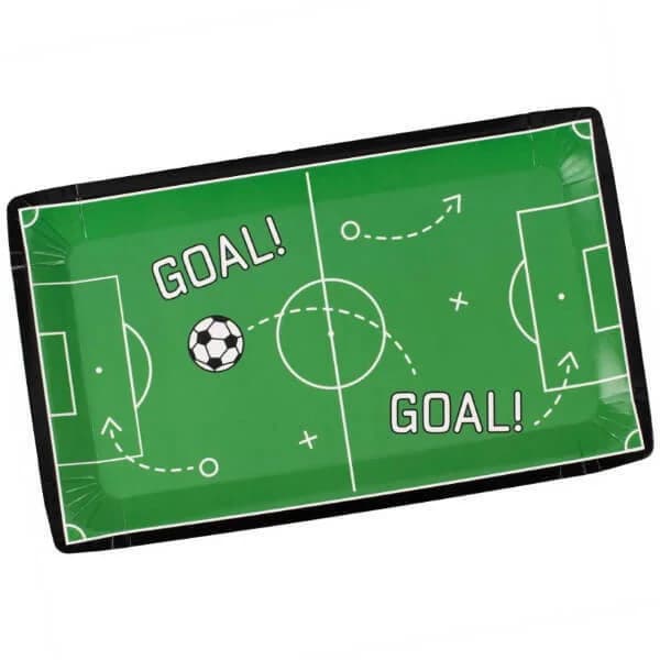 Kick Off Party Football Pitch Paper Plates NPC Pk 8
