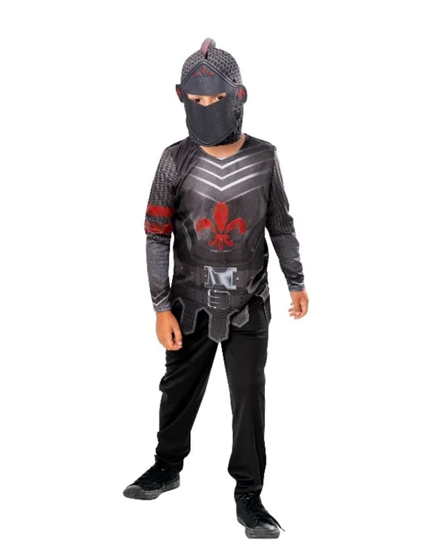 Kids Black Knight Costume