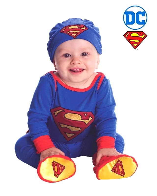 Superman Onesie - Size 6-12 Months (692 Free)
