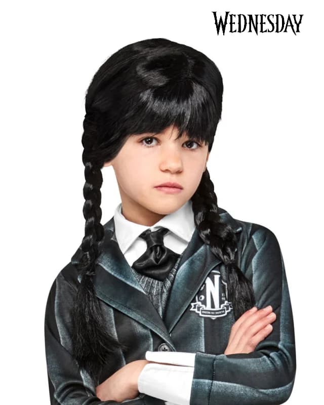 Wednesday Wig (Netfllix Series) - Child