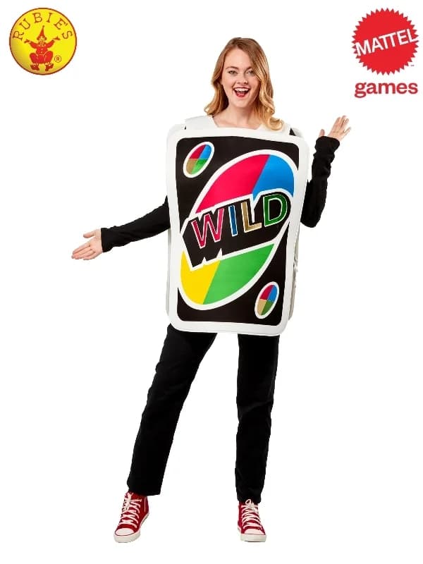 Adult Uno Wild Card Tabard Costume - One Size