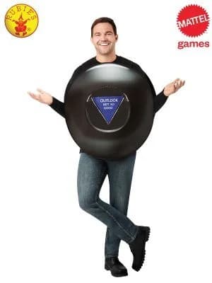 Adult Magic 8-Ball Tabard Costume - One Size