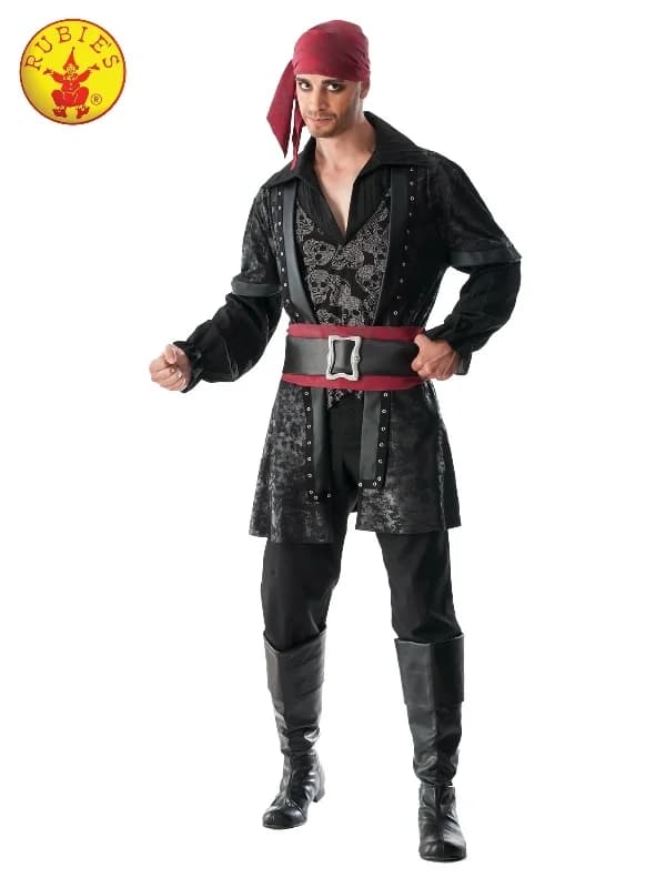 Black Beard Costume - Size Std