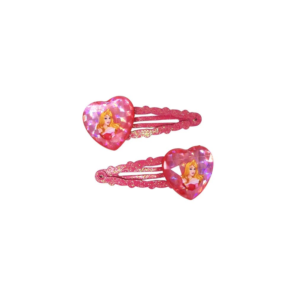 DISNEY Aurora Heart Gem Snapclips