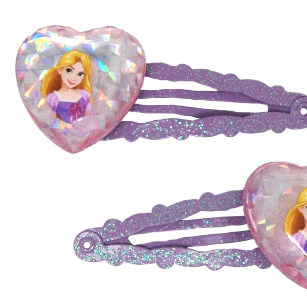 DISNEY Rapunzel Heart Gem Snapclips