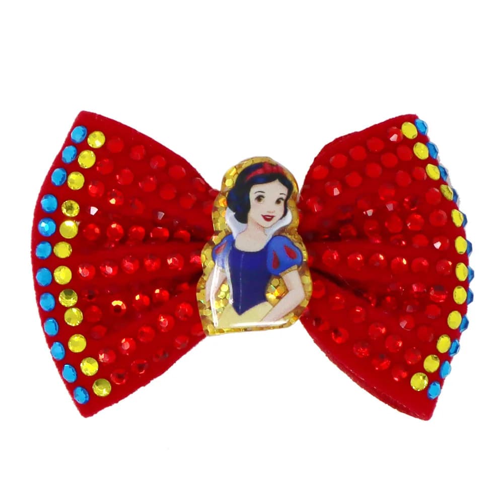 Disney Princess Snow White Red Rhinestone Hair Bow