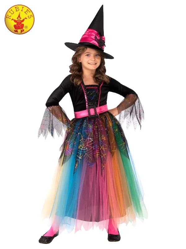 Kids Spider Witch Costume