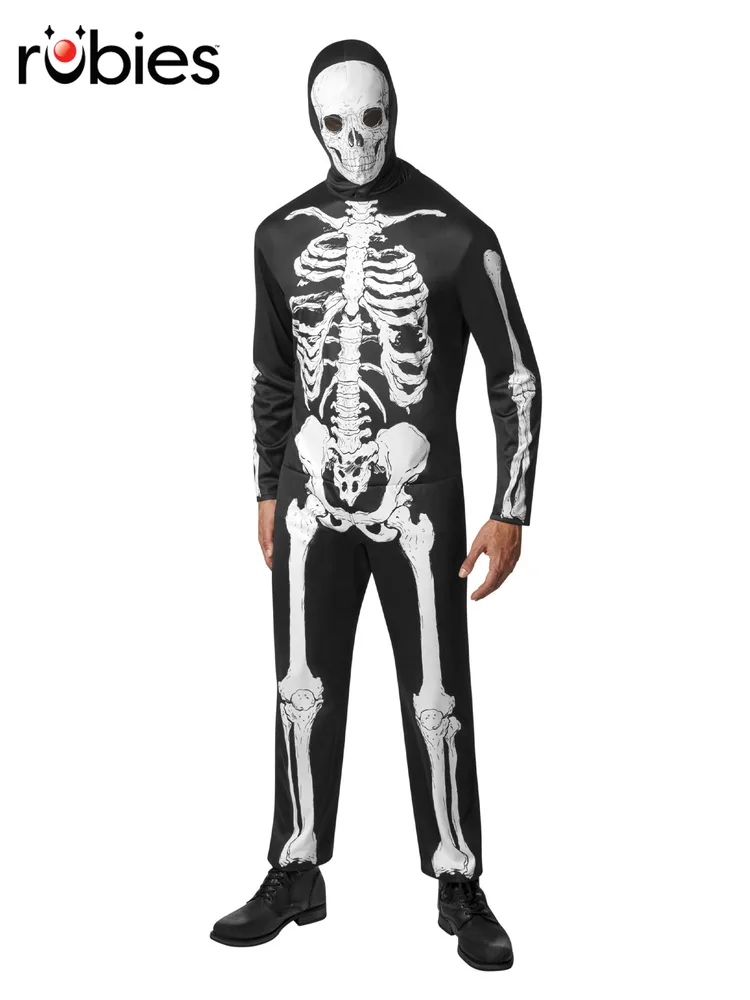 Adult Full Skeleton Costume
