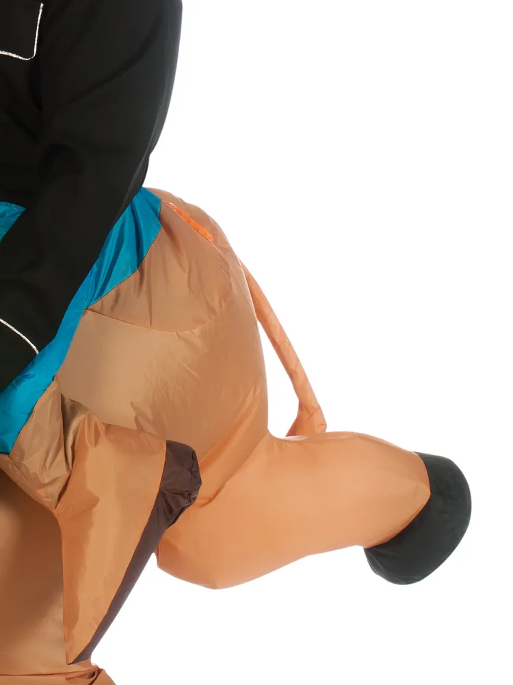 Adults Inflatable Bull Rider Costume - Standard / M/l