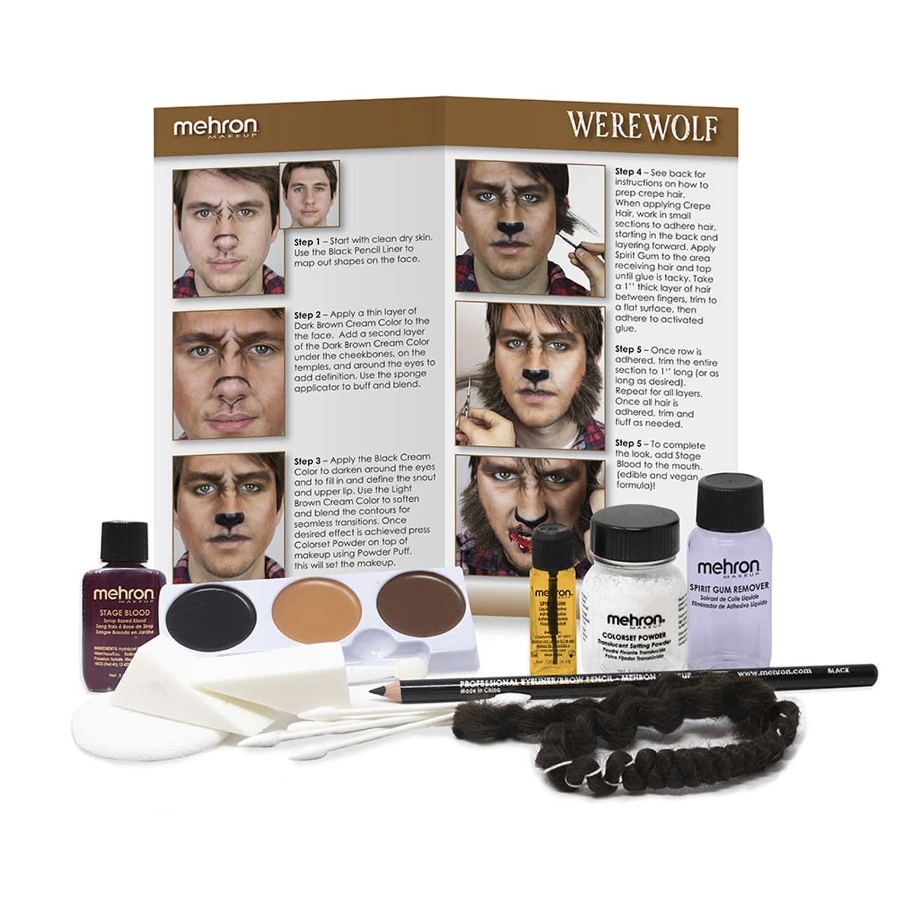 Werewolf Character Makeup Kit