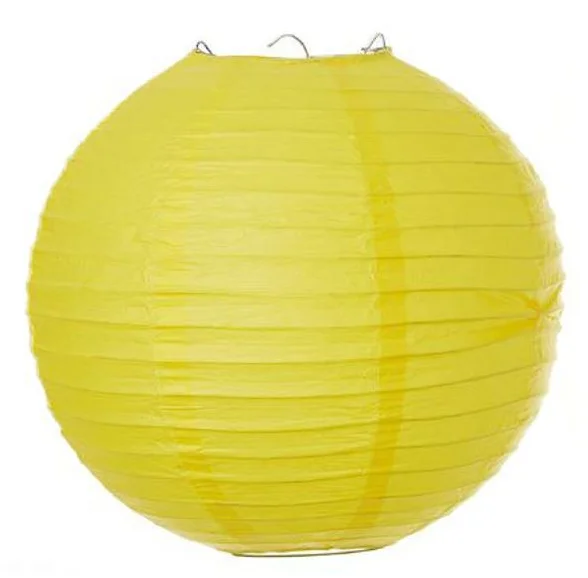 Paper Lantern 16" - Yellow