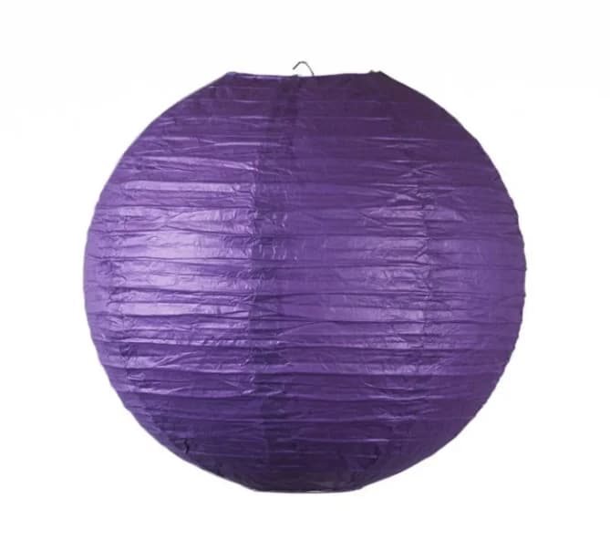 Paper Lantern 16" - Purple
