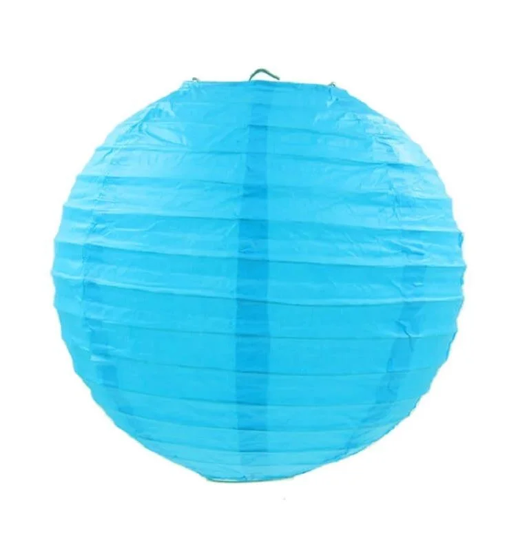 Paper Lantern 8" - Blue