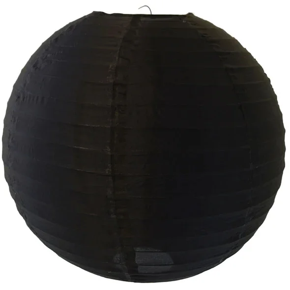 Paper Lantern 8" - Black