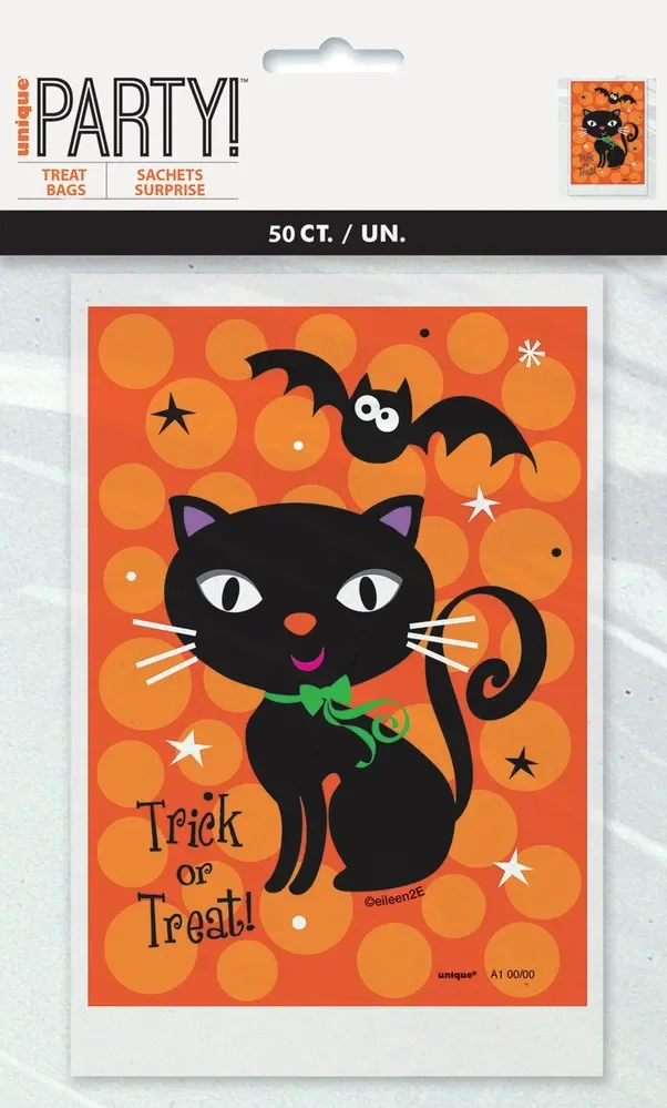 Spooky Boots Halloween Treat Bags - Pk 50