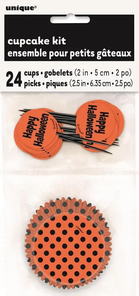 Halloween Cupcake Decorating Kit - Pk 24