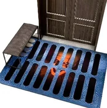 Scary Sewer Grate Carpet (60x90cm)