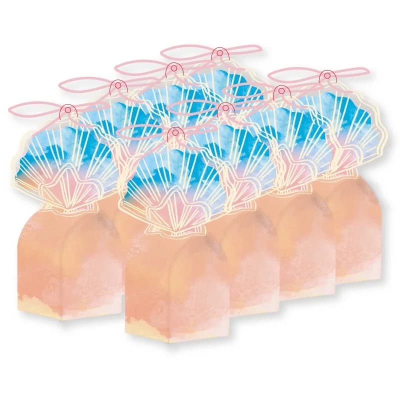 The Little Mermaid Treat Boxes - Pk 8