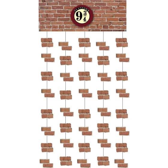 Harry Potter Platform 9 3/4 Door Curtain FSC (1.9M)
