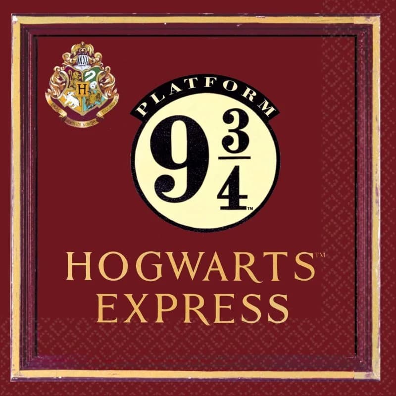Harry Potter Lunch Napkins - Pk 16