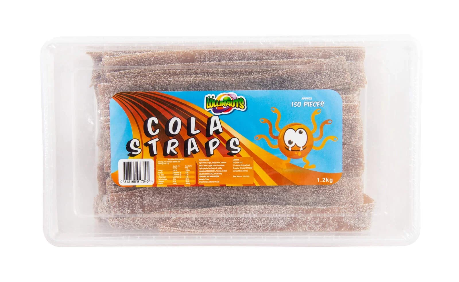 Bulk Cola Sour Straps Cola (1.2kg)