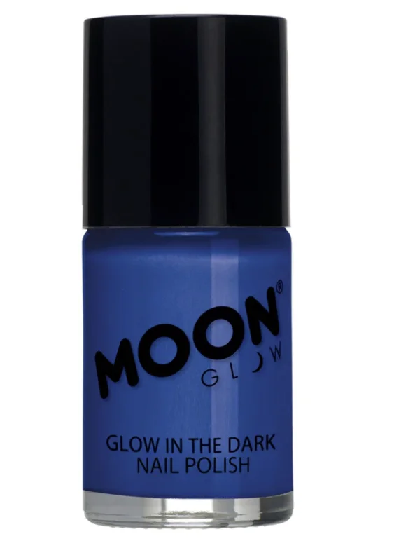 Blue Moon Glow Neon UV Nail Polish