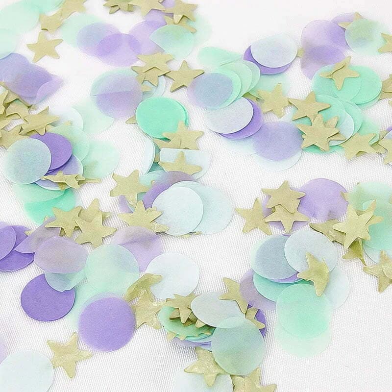 Baby Blue Paper Confetti (20g)*