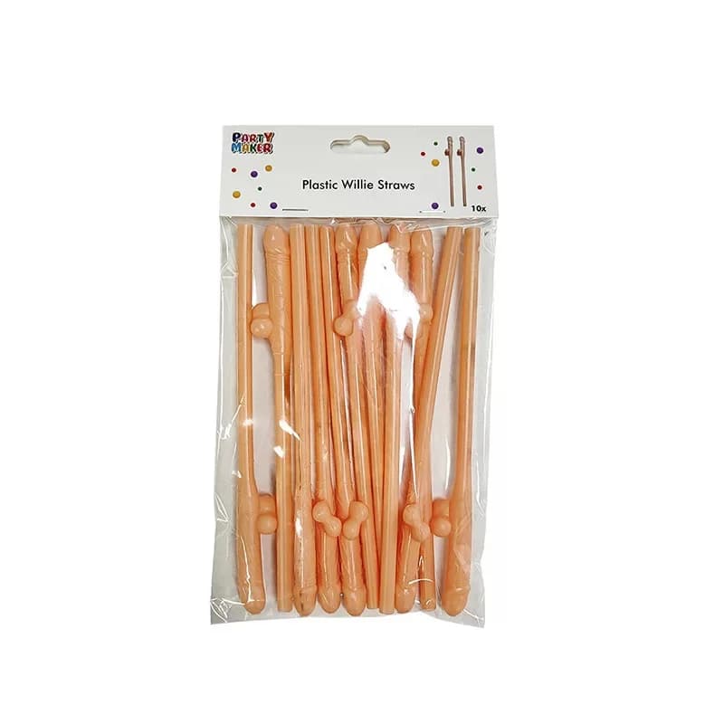 Reusable Novelty Straws 10 Pack