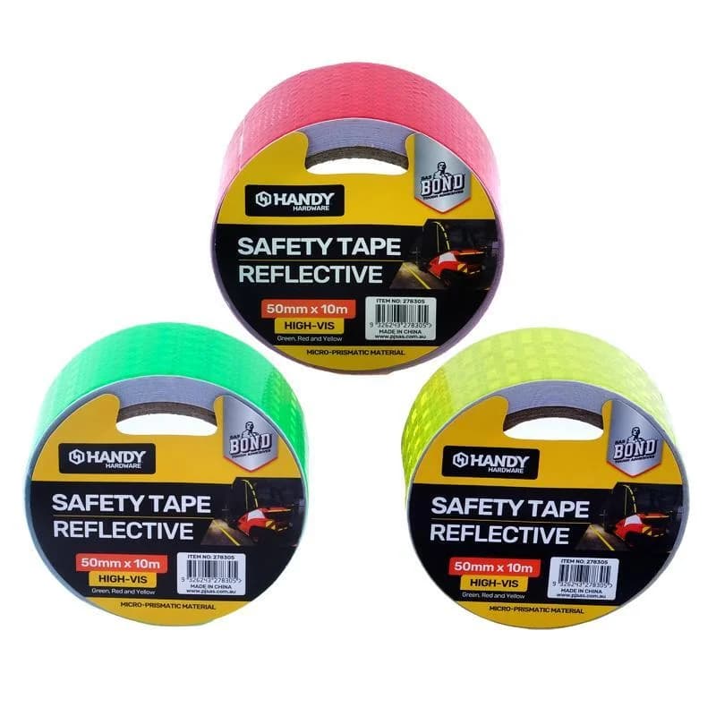 Reflective Adhesive Tape (10M) - Asstd. Colours*