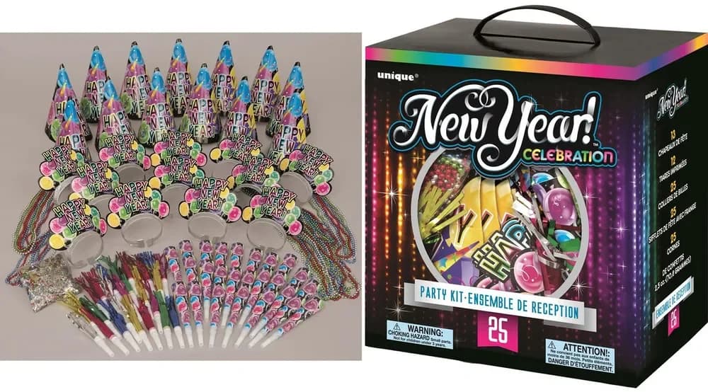 New Year Celebration Party Kit for 25
