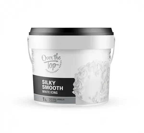 Over The Top Pro Silky Smooth White Vanilla Icing (850g)