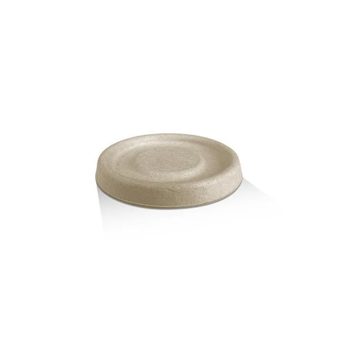 Unbleached Sugarcane Lids for 2oz. Takeaway Cups - Pk 50