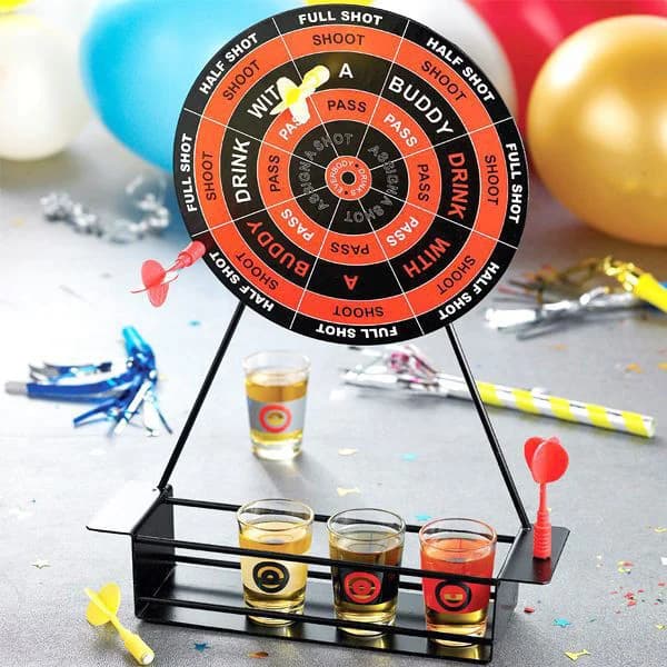 Darts Drinking Game Set
