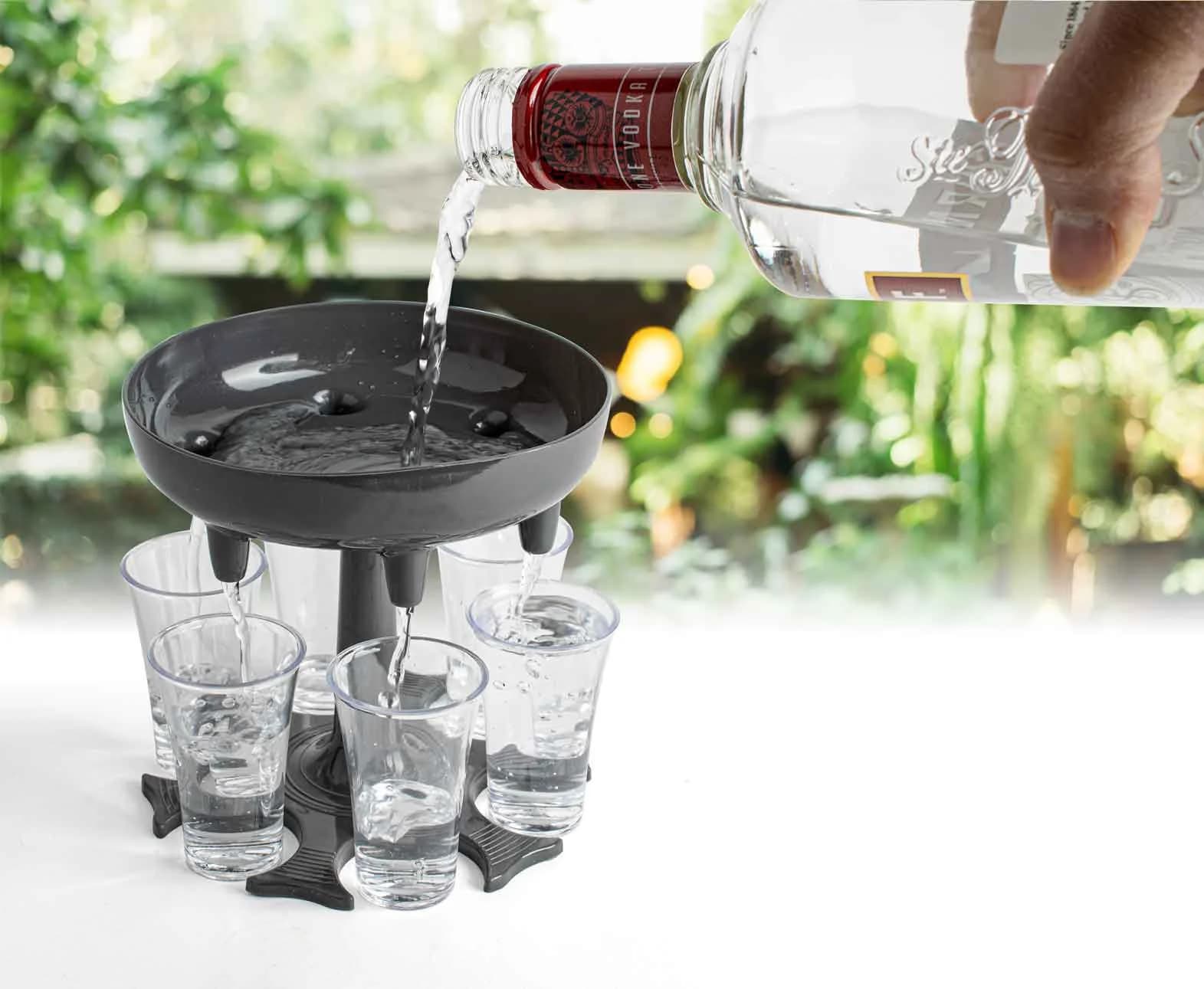 6-Shot Drink Dispenser Set