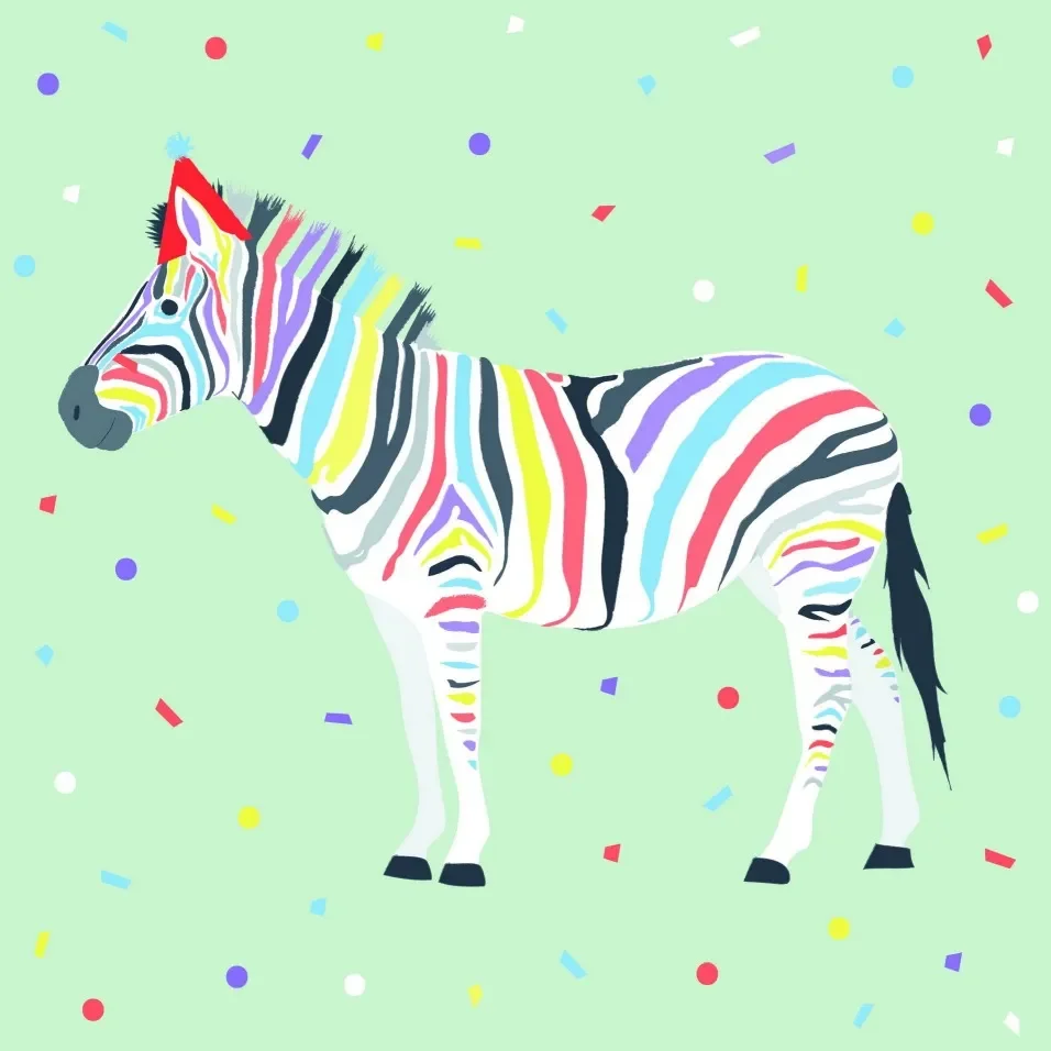 Party Animals Paper Napkins - Pk 20
