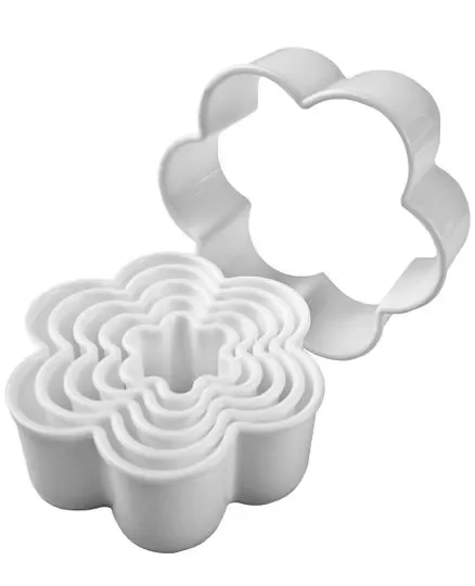 Mondo 6-Pc Flower Cookie Cutter Set