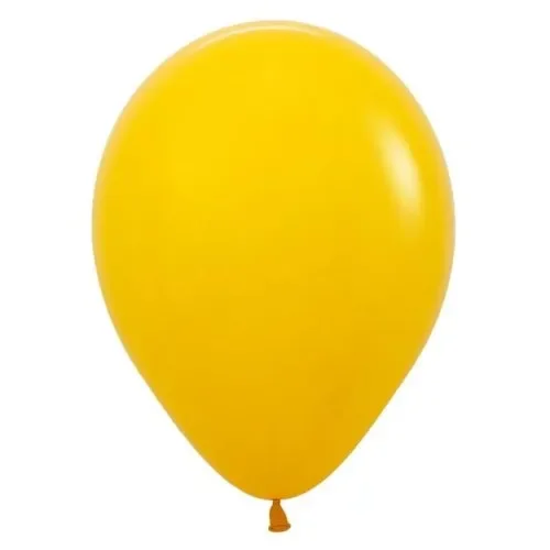 30cm Fashion Honey Yellow Sempertex Latex Balloons - Pk 100