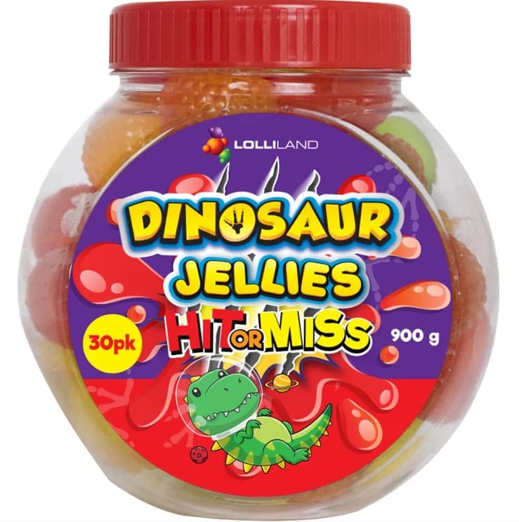 Dino Jelly Fruit Jar (900g)*
