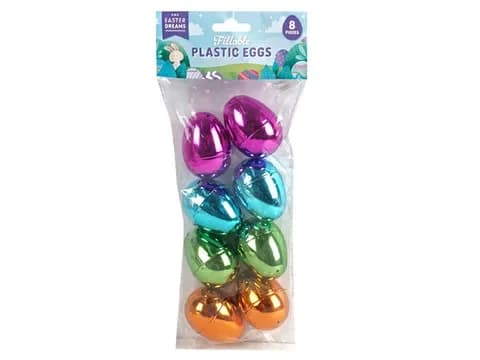 Easter Metallic Fillable Eggs