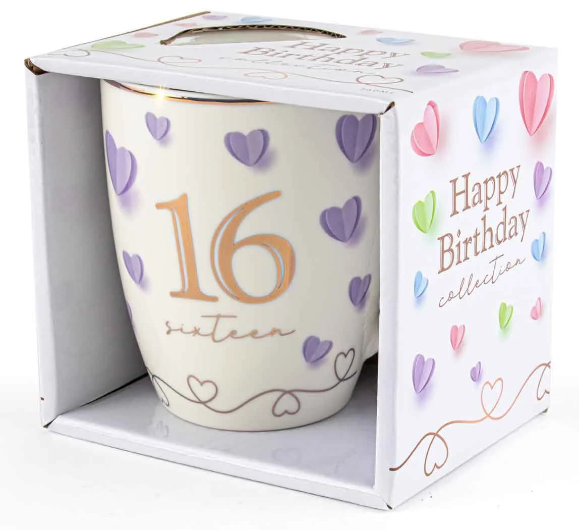 16th Birthday Sweet Heart Mug