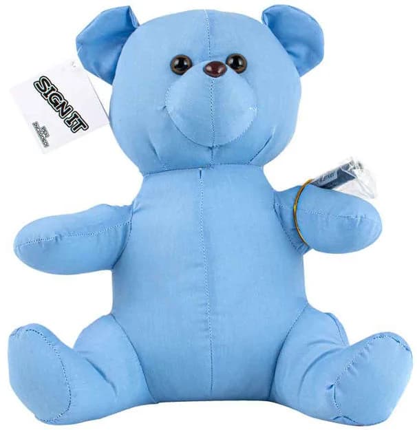 Blue Signature Teddy Bear