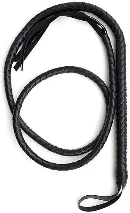 Black Stock Whip
