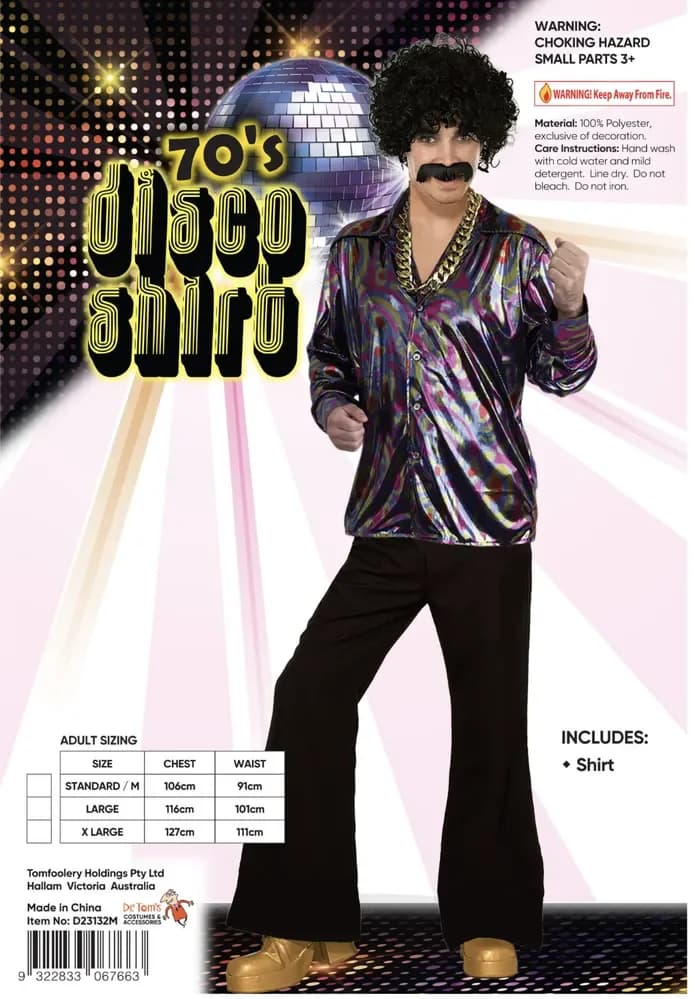 Men's Groovy Disco Shirt